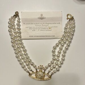 Gold Vivienne Westwood Necklace